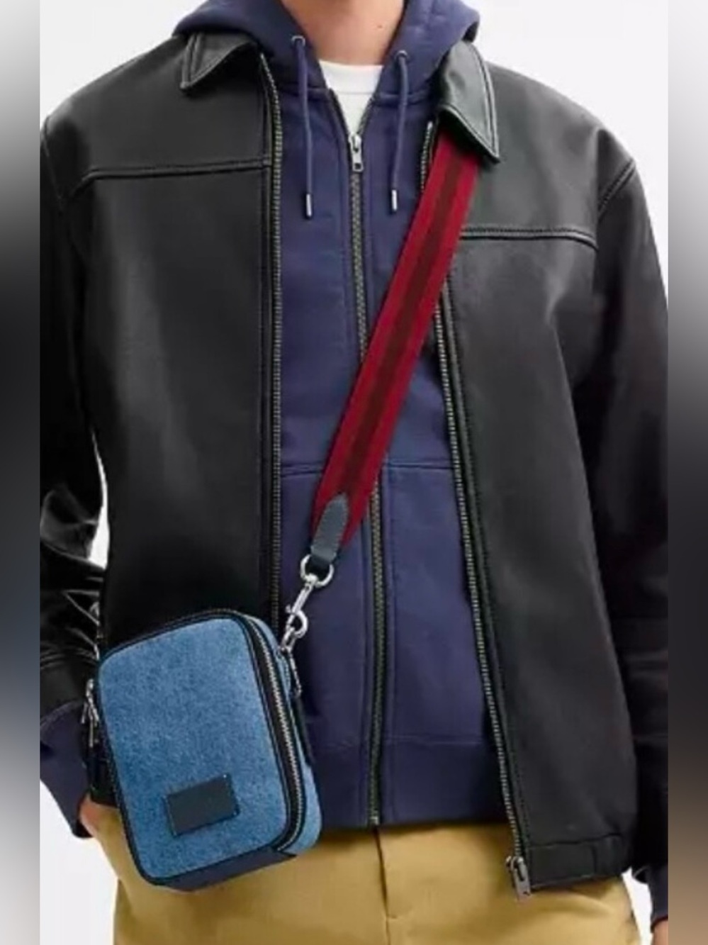 NWT Coach Stanton Denim Bag